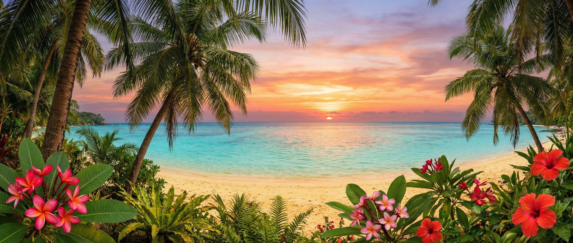 麻豆视频植物视频社区 - 热带沙滩植物美景